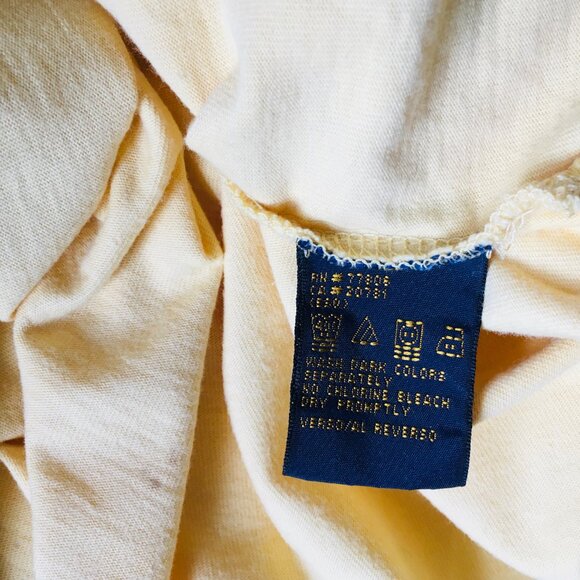 Mens Tommy Hilfiger Coral Canyon Golf Short Sleeve Yellow Polo Shirt Size XL - Picture 11 of 13